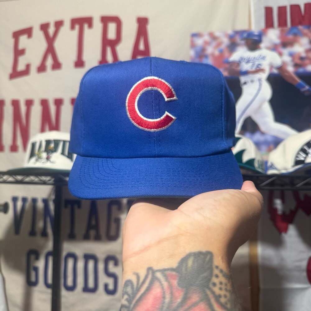 Vintage Annco Chicago Cubs MLB Snapback Hat